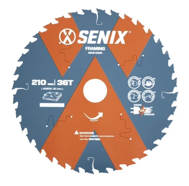 Диск пильный Senix 210 мм х 30 мм 36Т по дереву – №1