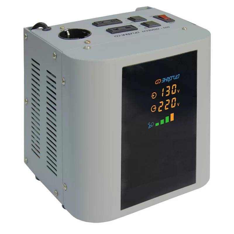 Стабилизатор напряжения Энергия Hybrid-500 навесной – №1