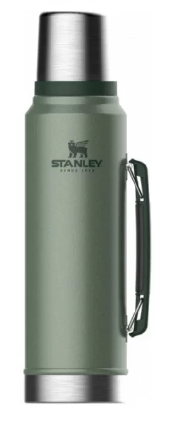 Термос Stanley Classic 1,9 л тёмно-зелёный – фото №1 Термос Stanley Classic 1,9 л тёмно-зелёный – №1