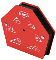 Вы смотрели Магнитный уголок-держатель для сварки Elitech, 35 кг. 