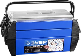 Товар «Ящик для инструментов Зубр "Дока" 20" металлический» Фото товара «Ящик для инструментов Зубр "Дока" 20" металлический»