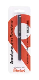 Фото товара «Ручка-роллер одноразовая Pentel Document Pen 0,5 мм, синяя (в блистере)»