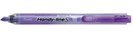 Товар «Маркер-выделитель текста Pentel Handy-Lines 1,0-4,5 мм, автоматический, фиолетовый» Фото товара «Маркер-выделитель текста Pentel Handy-Lines 1,0-4,5 мм, автоматический, фиолетовый»