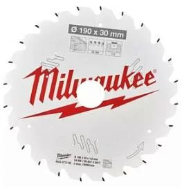 Фото товара «Диск пильный Milwaukee 190х1,6х30 мм 24T»