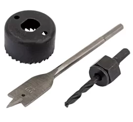 Фото товара «Набор для установки замков Elitech, 22/ 48 мм»