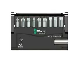 Фото товара «Набор бит Wera Bit-Check 10 Universal 4 с битодержателем (10 шт) (WE-056159) »
