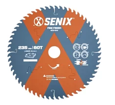 Вы смотрели Диск пильный Senix 235 мм х 30 мм 60Т по дереву