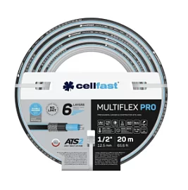 Товар «Шланг садовый Cellfast MULTIFLEX ATSV 1/2" 20 м (13-800)» Фото товара «Шланг садовый Cellfast MULTIFLEX ATSV 1/2" 20 м (13-800)»