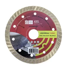 Вы смотрели Диск алмазный Adel Instrument Universal Turbo 125х2,2х10х22,2 мм 