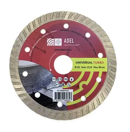Фото товара «Диск алмазный Adel Instrument Universal Turbo 125х2,2х10х22,2 мм »