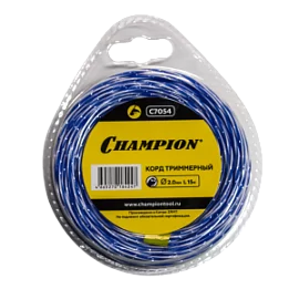 Товар «Леска для триммера Champion Sky-Cutter 2,0 мм/15 м витая» Фото товара «Леска для триммера Champion Sky-Cutter 2,0 мм/15 м витая»