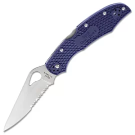 Фото товара «Нож Spyderco Byrd Cara Cara 2 LTW с рукоятью Blue FRN (BY03PSBL2)»