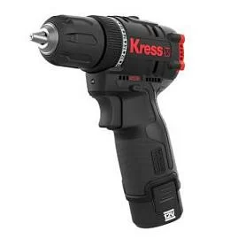 Фото товара «Аккумуляторная дрель-шуруповерт Kress KUA24 12V (2х2,0 Ач) в кейсе»