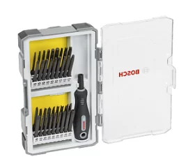 Товар «Набор бит Bosch Extra Hard с отверткой (37 шт)» Фото товара «Набор бит Bosch Extra Hard с отверткой (37 шт)»