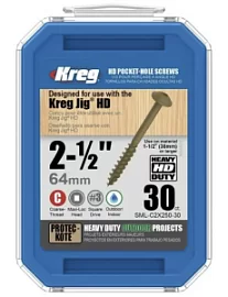 Фото товара «Шурупы Kreg Protec-Kote для HD 2-1/2" 63 мм (30 шт)»