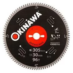 Раннее вы смотрели Диск пильный Okinawa 305х30 мм 96T по дереву Вы смотрели Диск пильный Okinawa 305х30 мм 96T по дереву