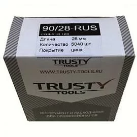 Фото товара «Скобы для степлера Trusty 90/28-RUS (5040 шт)»