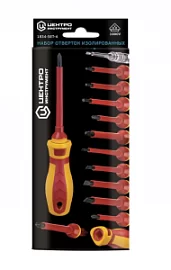 Фото товара «Набор диэлектрических отверток ЦентроИнструмент (13 шт)»