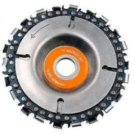 Фото товара «Диск цепной по дереву для УШМ AEZ T22 100х16 мм (010329 21-100)»