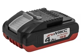 Фото товара «Аккумулятор Интерскол АПИ МАКС-4/18И 18B, 4Ач, с индикацией заряда»