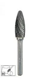 Товар «Бор-фреза твердосплавная ПрофОснастка №445 тип H 10х25х70 мм, хвостовик 6 мм » Фото товара «Бор-фреза твердосплавная ПрофОснастка №445 тип H 10х25х70 мм, хвостовик 6 мм »