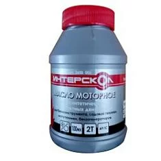 Вы смотрели Масло для 2-х тактного двигателя Интерскол 100 мл полусинтетическое