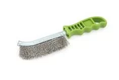 Вы смотрели Щётка с пластиковой рукояткой Дело Техники, щетина из нержавеющей стали 