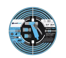 Товар «Набор для полива Cellfast SMART PRO ATS 3/4" 20 м (13-491)» Фото товара «Набор для полива Cellfast SMART PRO ATS 3/4" 20 м (13-491)»