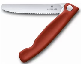 Фото товара «Нож Victorinox Swiss Classic Foldable Paring Knife с волнистым лезвием (6.7831.FB)»