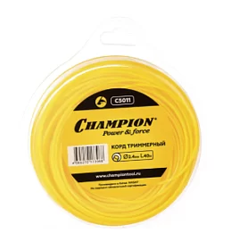Товар «Леска для триммера Champion Round 2,4 мм/40 м круглая» Фото товара «Леска для триммера Champion Round 2,4 мм/40 м круглая»