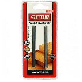 Товар «Ножи для рубанка Ottom TCT/HW 82х6х1,2 мм двухсторонние (2 шт)» Фото товара «Ножи для рубанка Ottom TCT/HW 82х6х1,2 мм двухсторонние (2 шт)»