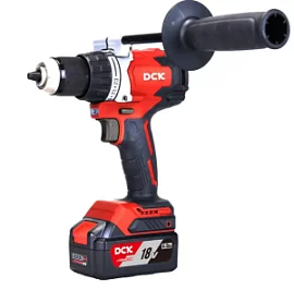 Фото товара «Аккумуляторная дрель-шуруповерт DCK KDJZ06-13 18В 120 Нм (2х4,0 А/ч)»