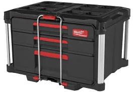 Товар «Ящик для инструментов Milwaukee Packout Drawer Box с 2+1 выдвижными отсеками» Фото товара «Ящик для инструментов Milwaukee Packout Drawer Box с 2+1 выдвижными отсеками»