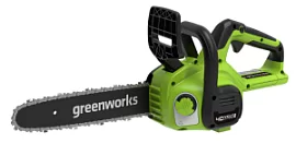 Фото товара «Аккумуляторная цепная пила Greenworks G40CS30II 1х2 A/h + з/у»
