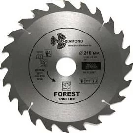 Фото товара «Диск пильный Trio Diamond Forest Long Life 210х32/30 мм 24Т»