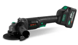 Фото товара «Аккумуляторная УШМ DWT AWSP-20-125 D-4C2 BMC (2х4,0 Ач)»