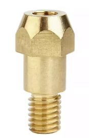 Товар «Держатель токосъемника М8х28 мм для горелки 36KD» Фото товара «Держатель токосъемника М8х28 мм для горелки 36KD»