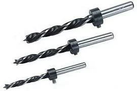 Фото товара «Набор сверл по дереву Wolfcraft 6,0-10 мм с ограничителем глубины (3 шт) »