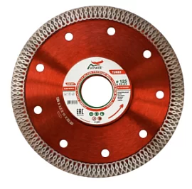 Фото товара «Диск алмазный Skywer Turbo Glass Premium 125x1,2x10x22,23 мм (SK-TGP12522 )»