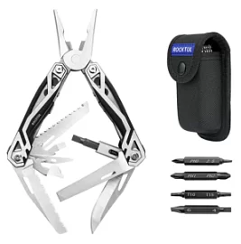 Фото товара «Мультитул Rocktol 21-в-1 с набором бит и нейлоновым чехлом (SK01)»