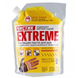 Фото товара «Средство Чистик Экстрим для очистки рук, 2 л»