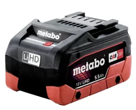 Фото товара «Аккумулятор Metabo 18V LiHD 5,5 Ah»