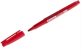 Товар «Маркер перманентный Line Plus "200B" 1,5 мм, пулевидный красный» Фото товара «Маркер перманентный Line Plus "200B" 1,5 мм, пулевидный красный»