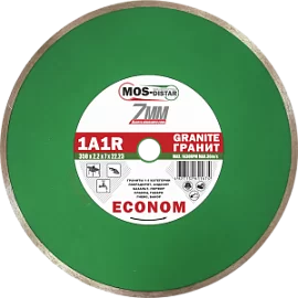 Фото товара «Диск алмазный Mos-Distar Granite Econom 230х25,4 мм»