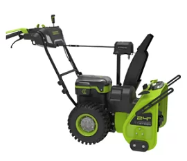 Фото товара «Аккумуляторный снегоуборщик Greenworks GD 82ST56 82V (без акк. и з/у)»