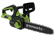 Аккумуляторная цепная пила Greenworks G24CS25K4 (1х4 Aч) – №2