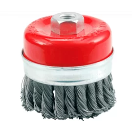 Товар «Корщетка для УШМ Strong 125 мм M14 стальная усиленная, чашка» Фото товара «Корщетка для УШМ Strong 125 мм M14 стальная усиленная, чашка»