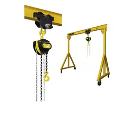 Фото товара «Мобильное перегрузочное устройство Ocalift 2т 4х4 с ручной талью ТРШ 2т 6м на каретке ДОРА 2т 6м»