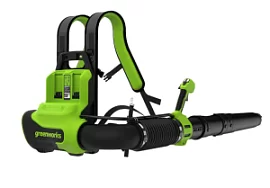 Фото товара «Аккумуляторная воздуходувка Greenworks GD40BPG2 40V ранцевая (без акк. и з/у)»