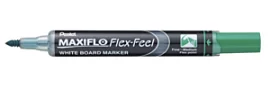 Товар «Маркер для белых досок Pentel Maxiflo Flex-Feel 1,0-5,0 мм, зеленый» Фото товара «Маркер для белых досок Pentel Maxiflo Flex-Feel 1,0-5,0 мм, зеленый»